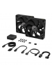 Obrázok pre Corsair iCUE LINK RX140 Počítačová skříň Ventilátor 14 cm Černá 2 kusů