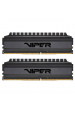 Obrázok pre Patriot Memory Viper 4 Blackout paměťový modul 32 GB 2 x 16 GB DDR4 3600 MHz