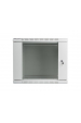 Obrázok pre Nástěnná instalační skříň Lanberg 19'' 9U 600x450mm šedá (skleněné dveře)