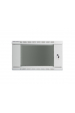 Obrázok pre Lanberg wall-mounted installation rack cabinet 19'' 6U 600x600mm gray (glass door)