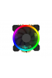 Obrázok pre Gembird CPU-HURACAN-RGB-X500 CPU X500 ventilátor s RGB podsvícením