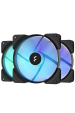 Obrázok pre Fractal Design Aspect 14 RGB PWM Počítačová skříň Ventilátor 14 cm Černá 3 kusů