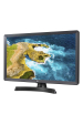 Obrázok pre LG HD 24TQ510S-PZ televizor 59,9 cm (23.6") Smart TV Wi-Fi Černá, Šedá 250 cd/m²