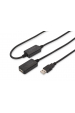 Obrázok pre Digitus DA-73102 USB kabel USB 2.0 20 m USB A Černá