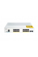 Obrázok pre Cisco Catalyst C1000-16T-2G-L síťový přepínač Řízený L2 Gigabit Ethernet (10/100/1000) Šedá