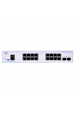 Obrázok pre Cisco CBS250-16T-2G-EU síťový přepínač Řízený L2/L3 Gigabit Ethernet (10/100/1000) Stříbrná