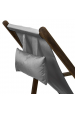 Obrázok pre GREENBLUE DECKCHAIR WITH ARMREST GB283 GREY