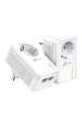Obrázok pre TP-Link TL-PA7027P KIT síťový adaptér Powerline 1000 Mbit/s Připojení na síť Ethernet Bílá 2 kusů
