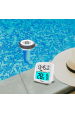 Obrázok pre Meteostanice s bazénovým teploměrem GreenBlue, dosah 60 m, plovoucí čidlo, teplota, čas, kalendář, DCF, GB216