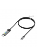Obrázok pre Adaptér j5create Kabel USB-C - HDMI 2.1 8K (USB-C m - 8K HDMI m 1,8 m; barva stříbrná černá) JCC157-N