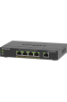 Obrázok pre NETGEAR 5-Port Gigabit Ethernet High-Power PoE+ Plus Switch (GS305EPP) Řízený L2/L3 Gigabit Ethernet (10/100/1000) Podpora napájení po Ethernetu (PoE) Černá