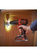 Obrázok pre Black & Decker BDCHD18K1B2-QW vrtačka 1400 ot/min