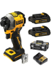 Obrázok pre DeWALT DCF850D2T-QW AKU/rázový šroubovák 3250 ot/min Černá, Žlutá