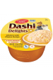 Obrázok pre INABA Dashi Delights Chicken with cheese in broth - pamlsek pro kočky - 70g