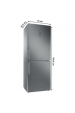 Obrázok pre Kombinovaná chladnička s mrazničkou HOTPOINT HA70BE 72 X