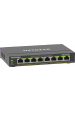 Obrázok pre NETGEAR 8-Port Gigabit Ethernet PoE+ Plus Switch (GS308EP) Řízený L2/L3 Gigabit Ethernet (10/100/1000) Podpora napájení po Ethernetu (PoE) Černá