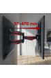 Obrázok pre Maclean MC-781 Držák na TV 177,8 cm (70") Černá