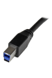 Obrázok pre StarTech.com USB3SAB5M USB kabel USB 3.2 Gen 1 (3.1 Gen 1) 5 m USB A USB B Černá