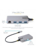 Obrázok pre StarTech.com 5G3AGBB-USB-C-HUB dokovací stanice/replikátor portů Kabel USB 3.2 Gen 1 (3.1 Gen 1) Type-C Šedá