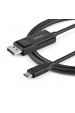 Obrázok pre StarTech.com CDP2DP1MBD adaptér k video kabelům 1 m DisplayPort USB typu C Černá