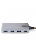 Obrázok pre StarTech.com 5G4AB-USB-C-HUB rozbočovač rozhraní USB 3.2 Gen 1 (3.1 Gen 1) Type-C 5000 Mbit/s Šedá