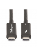 Obrázok pre StarTech.com A40G2MB-TB4-CABLE Thunderbolt kabel 2 m 40 Gbit/s Černá