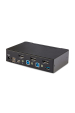 Obrázok pre StarTech.com D86A2-2-PORT-8K-KVM konzolový (KVM) přepínač Černá