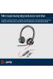 Obrázok pre HP Poly Stereofonní náhlavní souprava Poly Blackwire 8225 USB-C s certifikací Microsoft Teams + adaptér USB-C/A