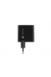 Obrázok pre NATEC RIBERA GAN CHARGER 1x USB-A + 1x USB-C 65W ČERNÁ