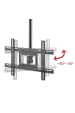 Obrázok pre Maclean TV Ceiling Mount, max VESA 600x400, 23-100", max 50kg, MC-803