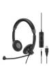 Obrázok pre EPOS | SENNHEISER IMPACT SC 75 USB MS Sluchátka s mikrofonem Kabel Přes hlavu Hovory/hudba USB Typ-A Černá