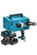 Obrázok pre Makita DDF486RTJ vrtačka 2100 ot/min 2,6 kg Černá, Modrá