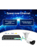 Obrázok pre Extralink Switch PoE CERES 8x 100Mb/s PoE/PoE+, 2x RJ45 Uplink 100Mb/s, 96W