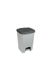 Obrázok pre Curver Deco Bins 3253922150002 Kulatý Černá, Stříbrná