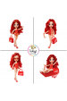 Obrázok pre Rainbow High Swim & Style Fashion Doll- Ruby (Red)