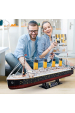 Obrázok pre CubicFun Titanic LED 3D puzzle 266 kusů Lodě