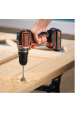 Obrázok pre Black & Decker BL186N 1650 ot/min Rychloupínací Černá, Oranžová