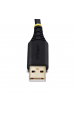 Obrázok pre StarTech.com 2P1FFC-USB-SERIAL kabelová redukce USB-A 2 x DB-9 RS-232 Černá, Šedá