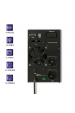 Obrázok pre Qoltec 53042 Nepřerušitelný zdroj napájení | On-line | Čistá sinusová vlna | 1 kVA | 800 W | LCD