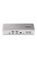 Obrázok pre StarTech.com 132UE-TB4USB4DOCK dokovací stanice/replikátor portů Kabel Thunderbolt 4 Šedá