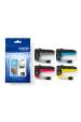 Obrázok pre Brother LC424VAL inkoustová náplň 4 kusů Originální Černá, Azurová, Purpurová, Žlutá