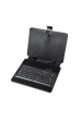 Obrázok pre Logitech Universal Folio with integrated keyboard for 9-10 inch tablets QWERTZ Německý Bluetooth Černá