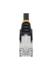 Obrázok pre StarTech.com NLBK-5M-CAT6A-PATCH síťový kabel Černá S/FTP (S-STP)