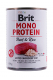 Obrázok pre BRIT Mono Protein Beef & Rice - vlhké krmivo pro psy - 400g