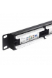 Obrázok pre Netrack 104-05 patch panel 1U