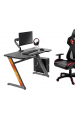 Obrázok pre NanoRS RS120 Gaming Computer Desk, Modern Design, Light and Stable ( 50kg max load), Black & Orange,