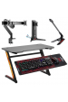 Obrázok pre NanoRS RS120 Gaming Computer Desk, Modern Design, Light and Stable ( 50kg max load), Black & Orange,