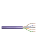 Obrázok pre Digitus DK-1616-VH-1 síťový kabel Fialová 100 m Cat6 U/UTP (UTP)