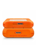 Obrázok pre LaCie Rugged Mini externí pevný disk 2 TB 5400 ot/min Micro-USB B 3.2 Gen 1 (3.1 Gen 1) Oranžová, Stříbrná