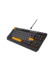 Obrázok pre GENESIS Thor 230 TKL klávesnice Hraní USB + RF Wireless + Bluetooth QWERTY Černá, Šedá, Oranžová